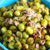Spruitjes met scharrel spekjes